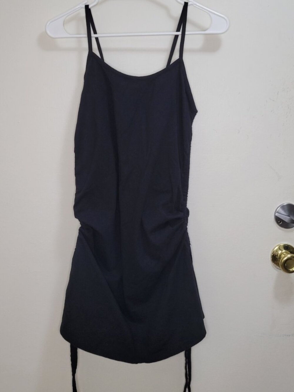 Adore Me Scrunch Sides Slip Lounge Dress